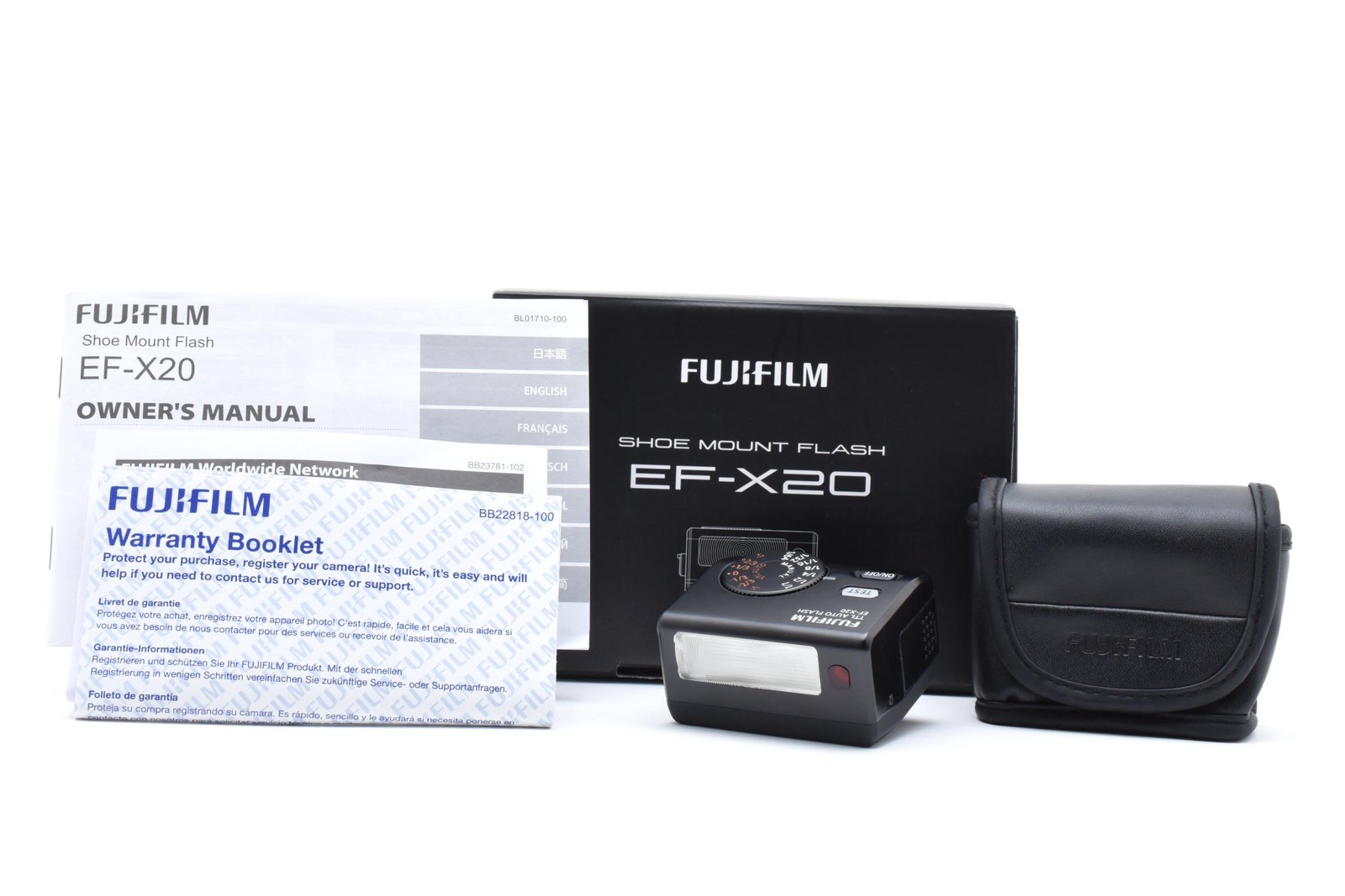 [TOP MINT w/ Box] Fuji Fujifilm EF-X20 Tested TTL Flash Shoe Mount from JAPAN579