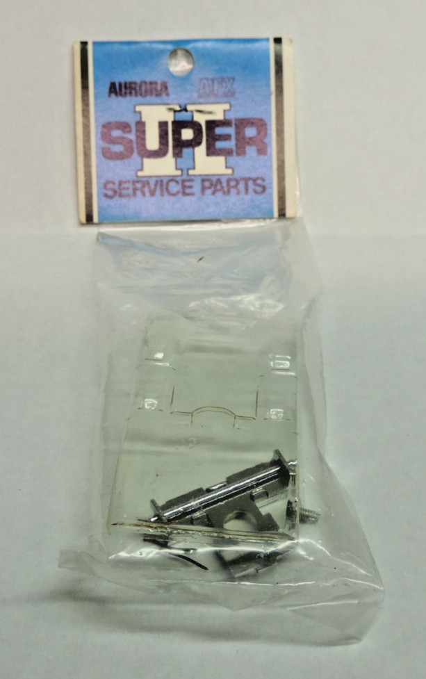 1972 Aurora AFX Super II Clear Body Front Weight 2x Pins Screw MIP HO Slot Car