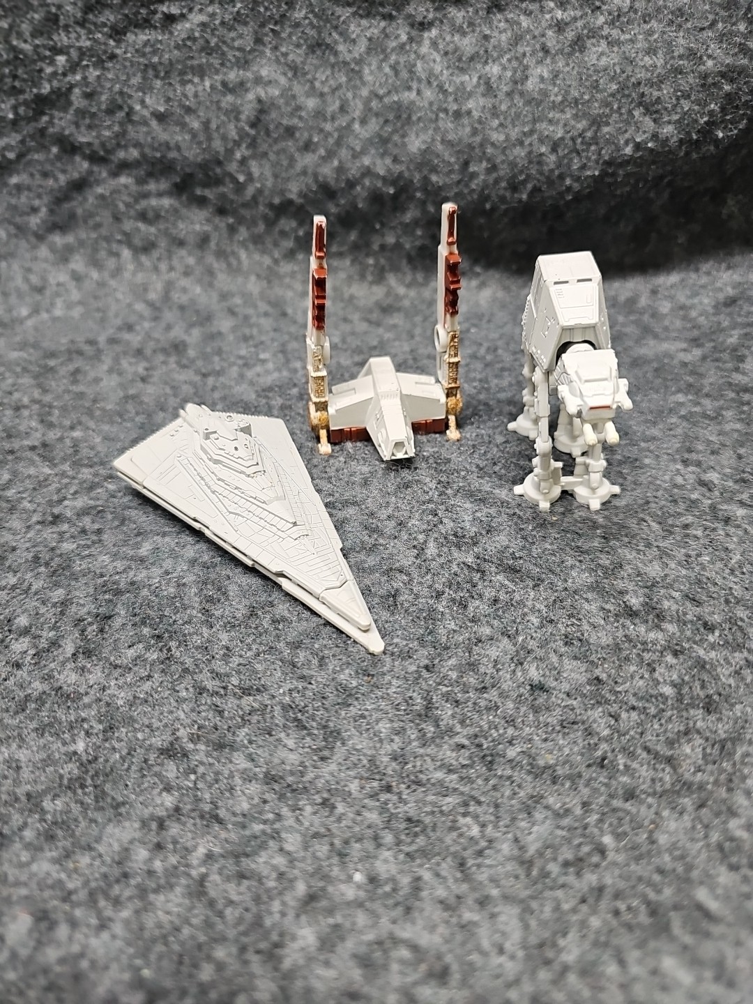 Star Wars Hot Wheels First Order Starship Destroyer At Hauler At-at Walker Toys