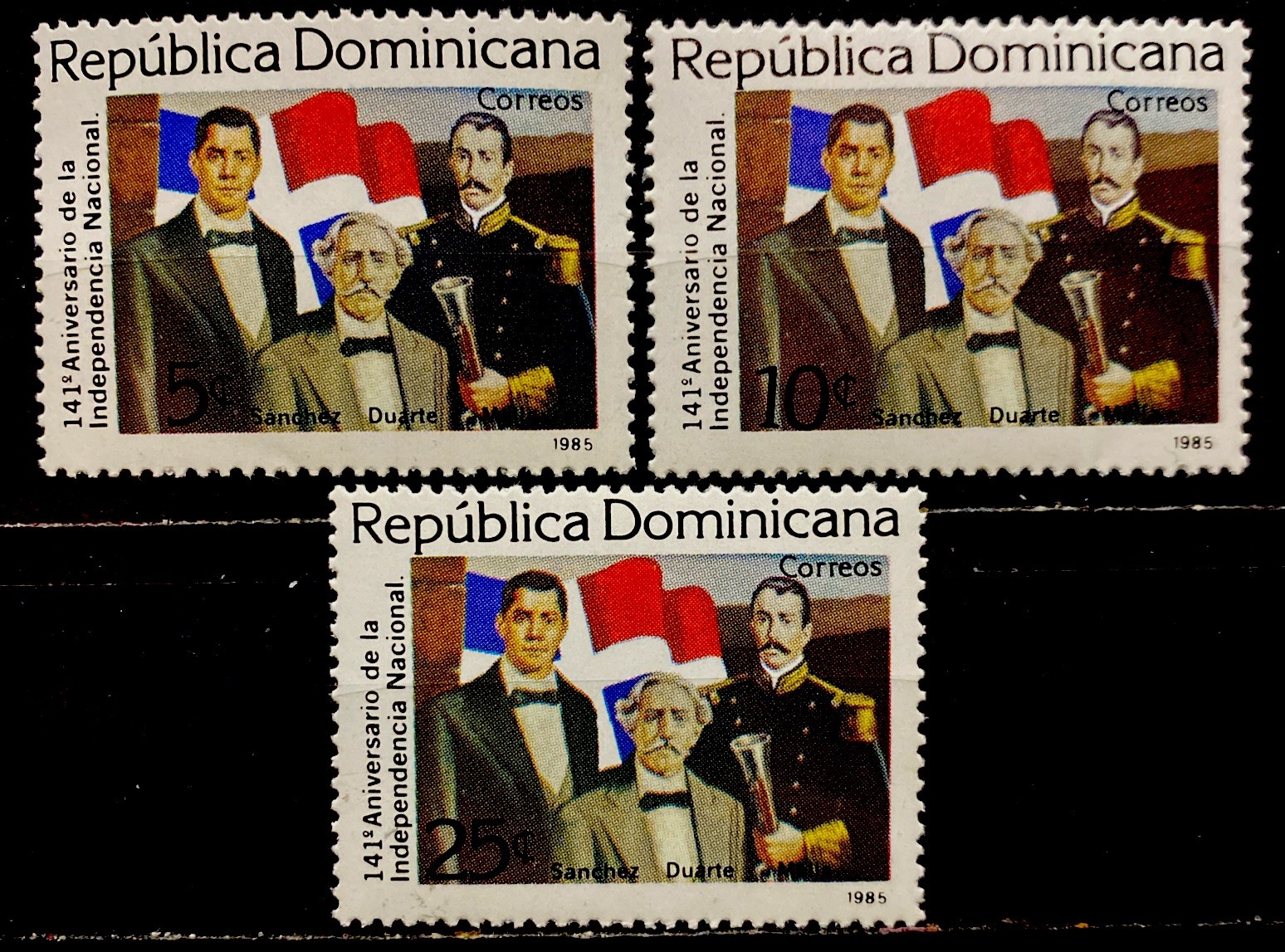 Dominican Republic 1985. SC# 932-934. MNH