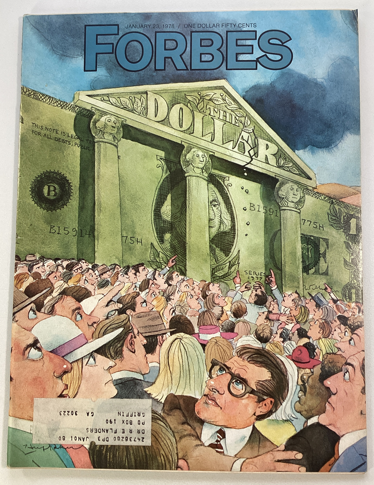 Forbes Magazine Vtg 1978 Rare Ads Dollar Huffaker Chrysler KFC UT ADP LL Bean