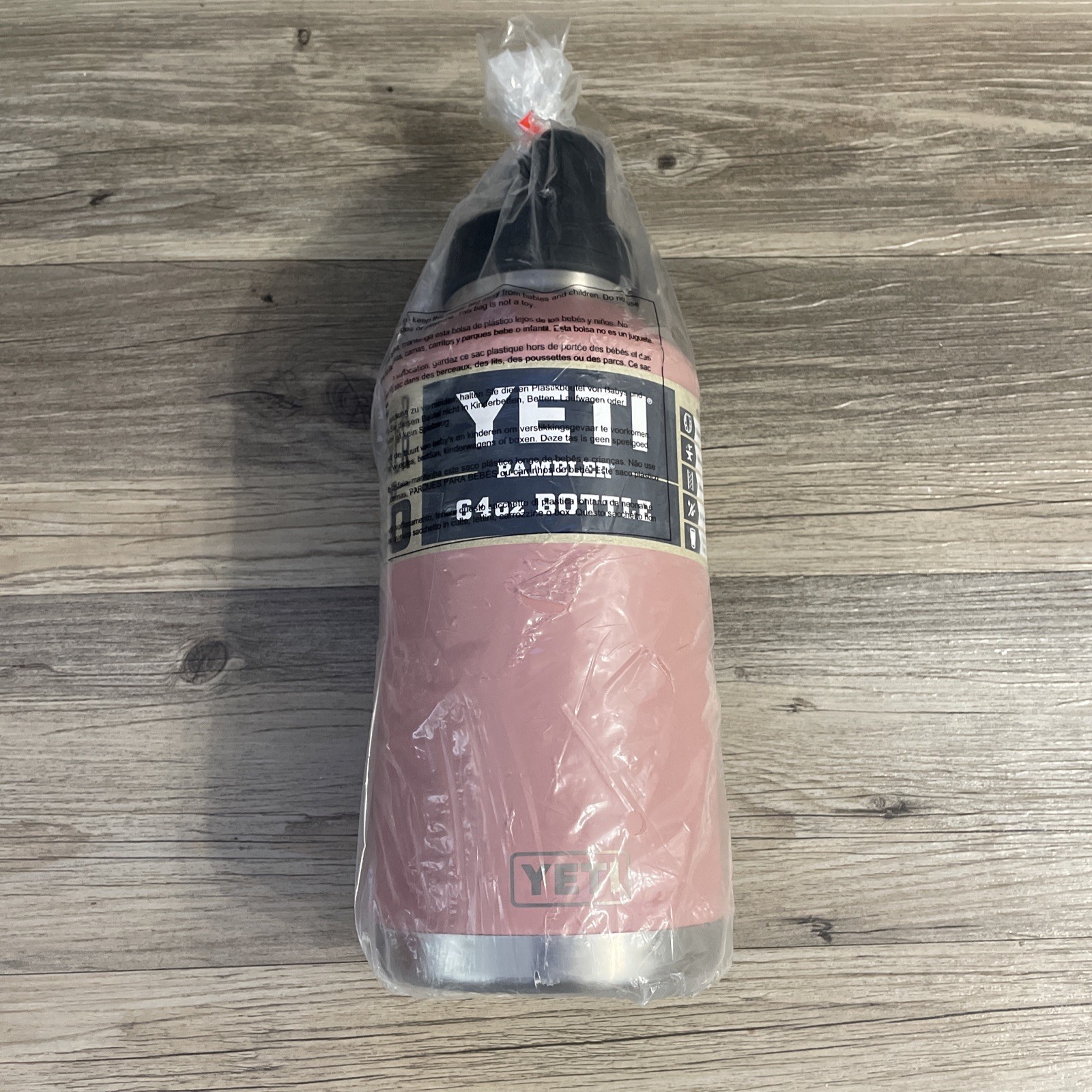Yeti Power Pink 64oz Rambler Bottle Chug Cap Power Pink Half Gallon  