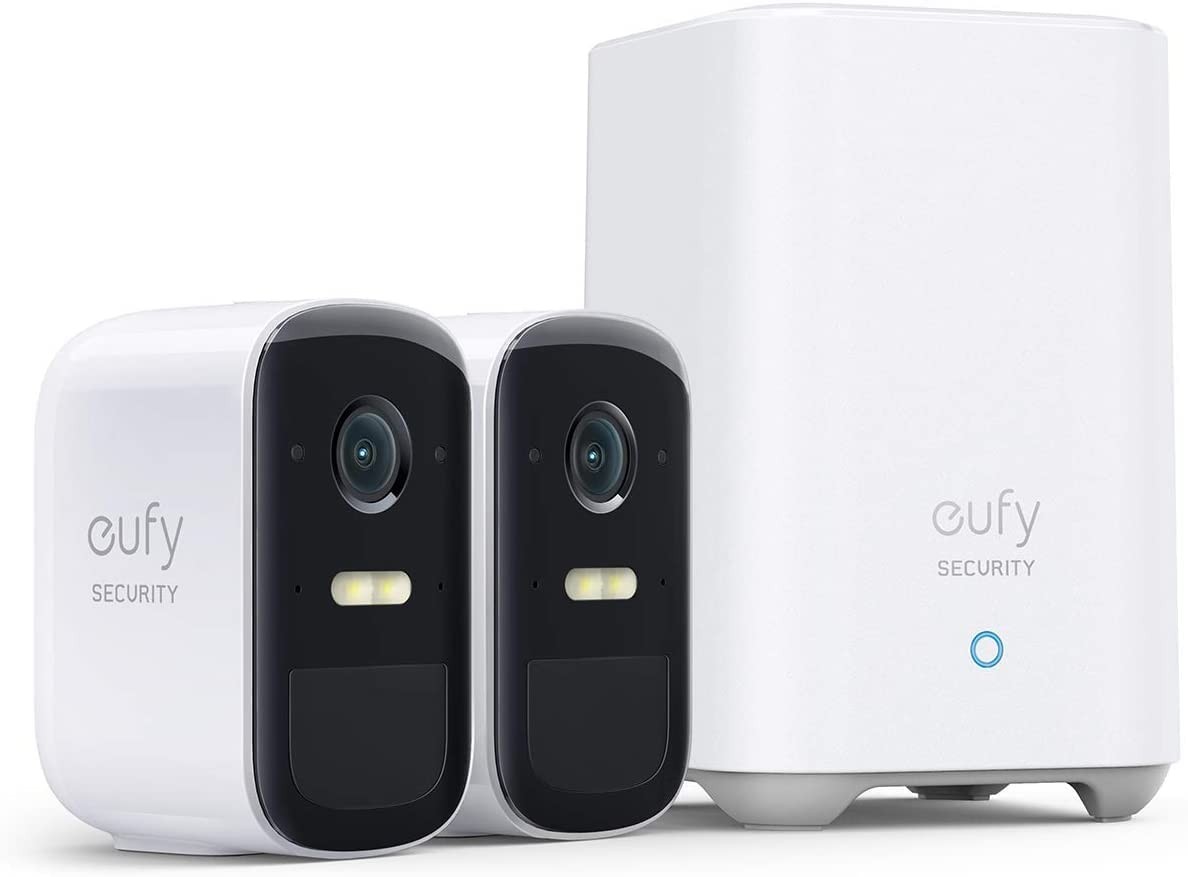 eufy Security eufyCam 2C Pro 2-Cam Kit, Wireless Home Security System 2K Res