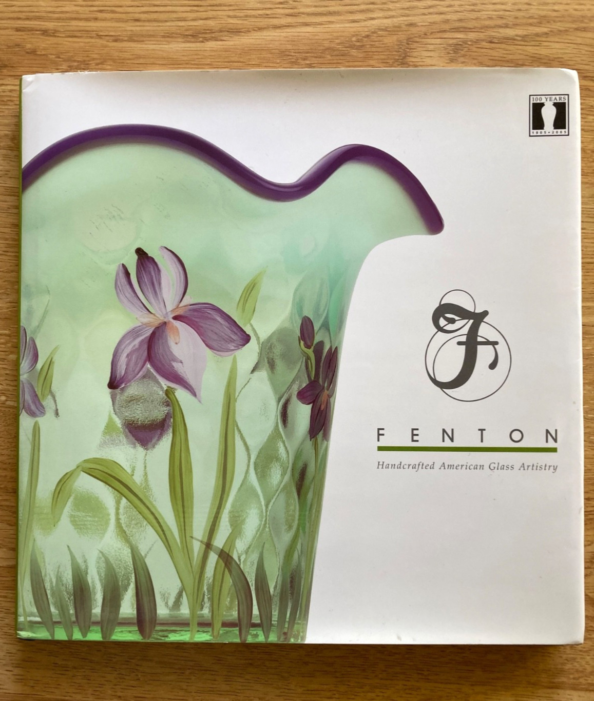 Fenton “100 Yr.” Coffee Table Book + Fenton Family Tree Guide + 3 Postcards +