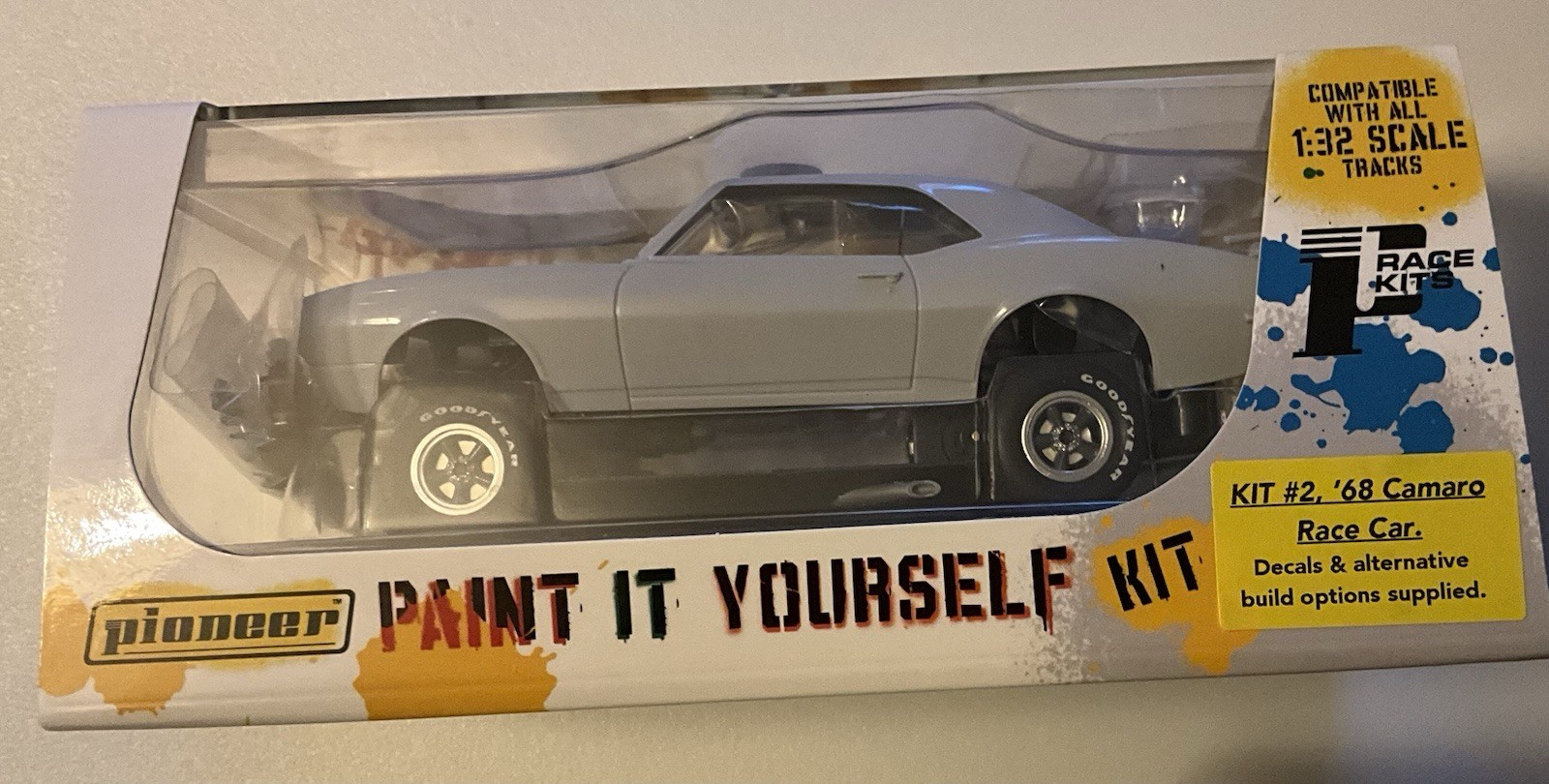 1/32 Slot Car 68 Camaro Paint It Yourself