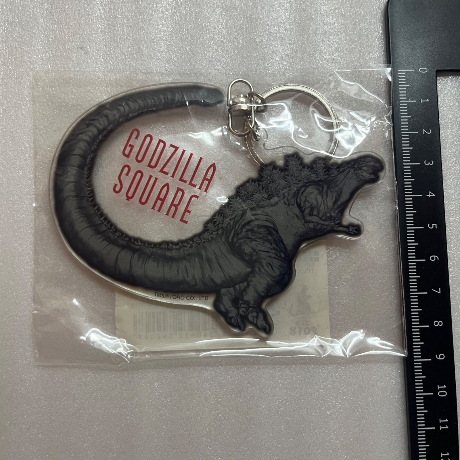 Godzilla Square Acrylic Keyholder Left and Right Statue GODZILLA V5