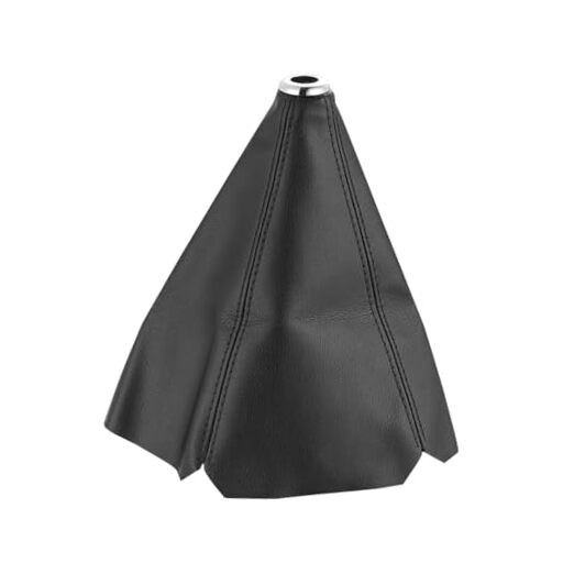 Car Gear Shift Boot Cover, Automotive Gear Shift Boot Shifter Knob Dust Black