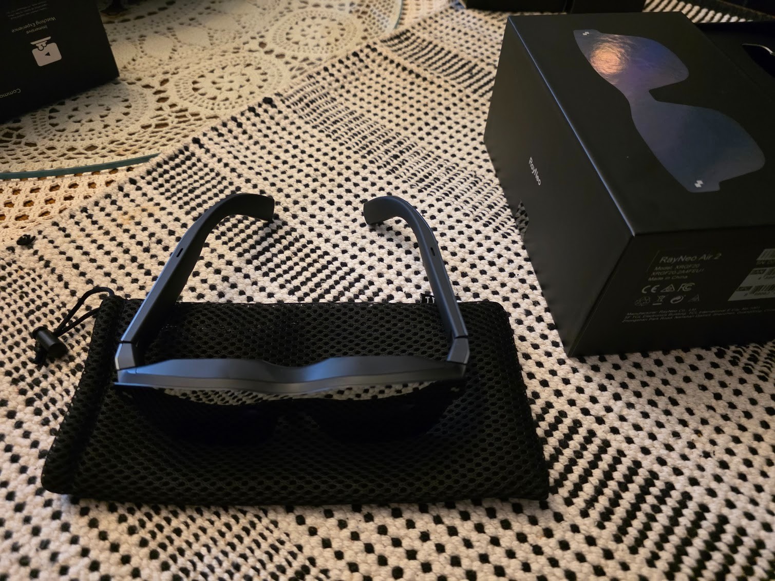 RayNeo Air2 -  Smart Glasses with 201" Micro OLED, 120Hz 600nits Brightness, 108