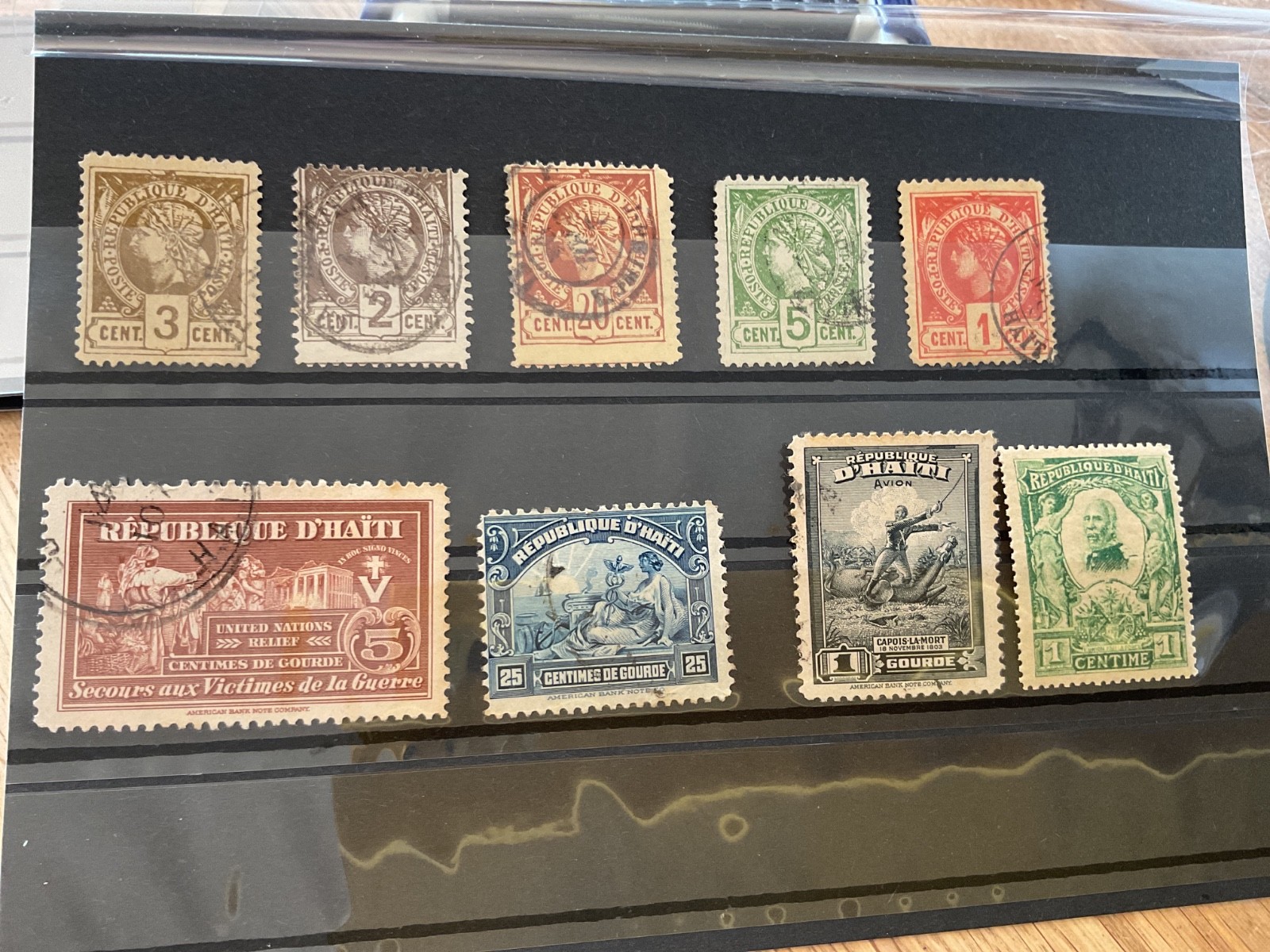 Haiti  used  stamps   B3492