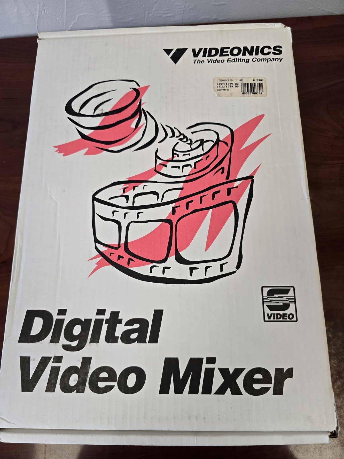 Vintage Videonics NTSC Digital Video Mixer Switcher - VGC (MX-1) New W/ Extras