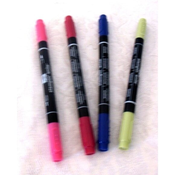 Stampin up Stampin write markers LOT OF 4--MELON, RASPBERRY, CONCORD, PEAR