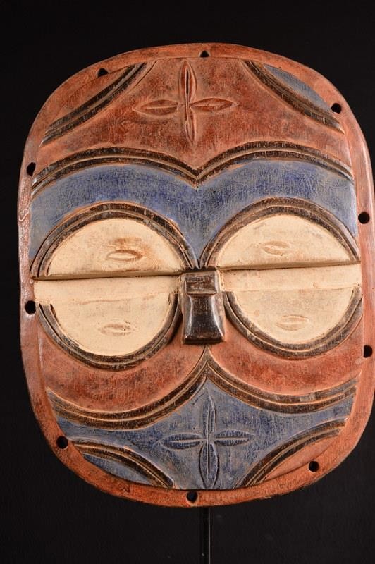 An Authentic African Teke Mask DR Congo Africa  Afrika Afrique 1468