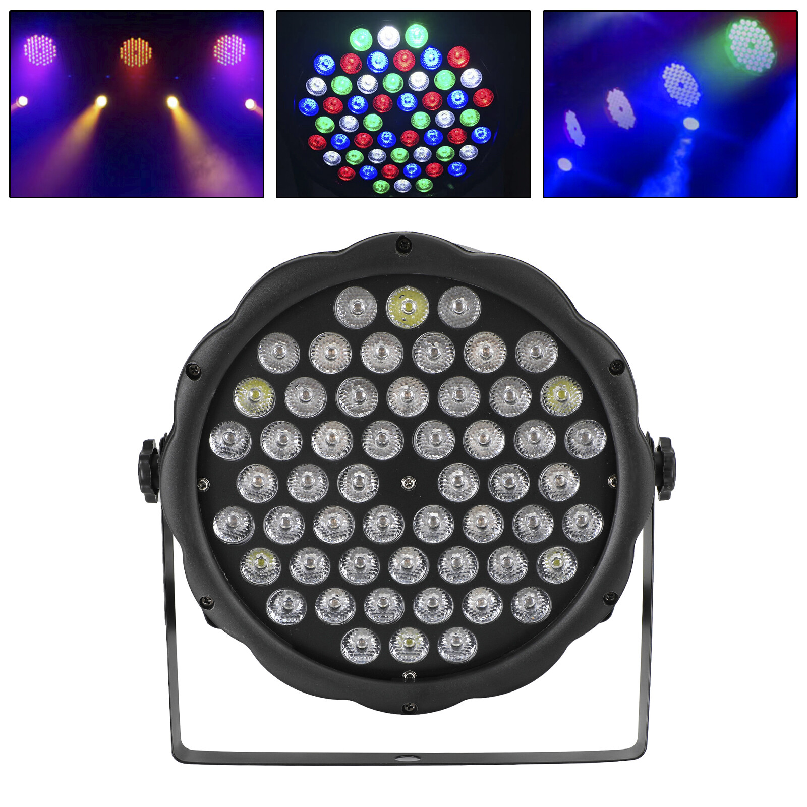 54 X 1W RGBW LED Club Disco Light Stage Lighting DMX 7CH Party Light Spotlight