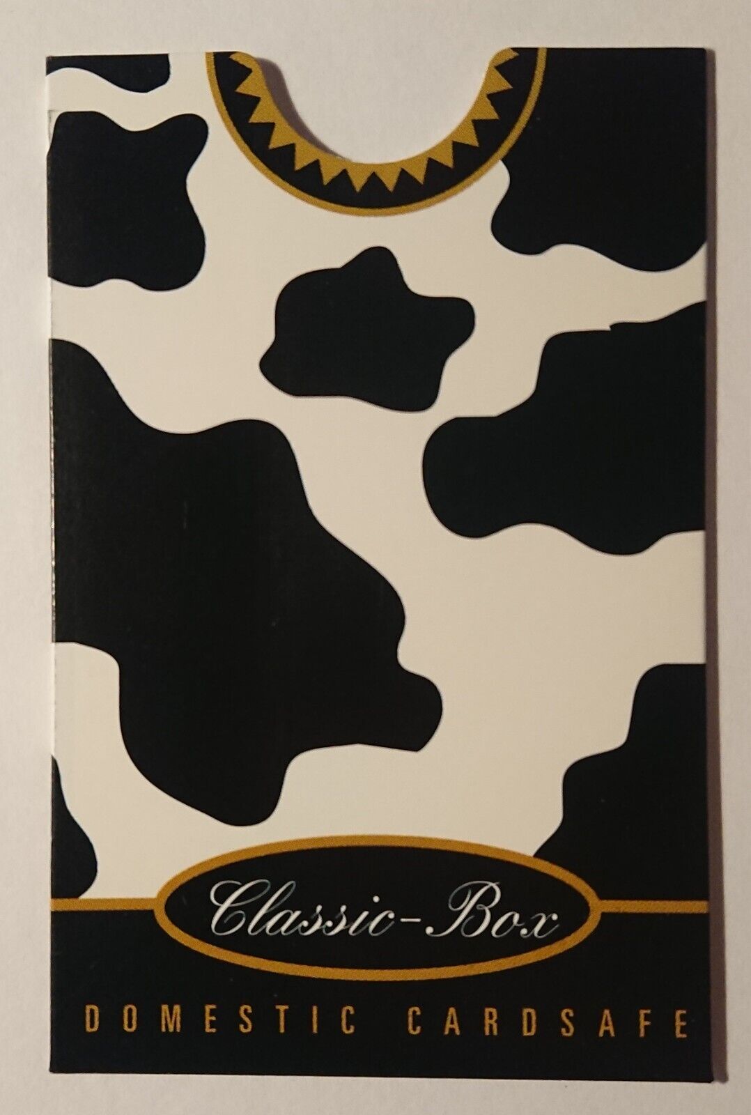 Card Holder Cardbox Phone Card Bank Card EC Card Domestic Cardsafe Cow Spots