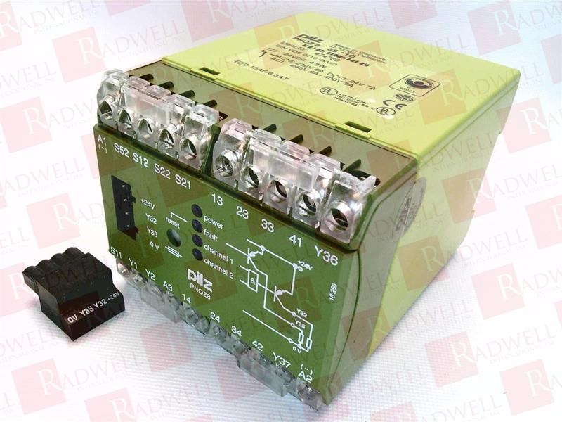 PILZ PNOZ8-24VDC-3S-1O / PNOZ824VDC3S1O (USED)