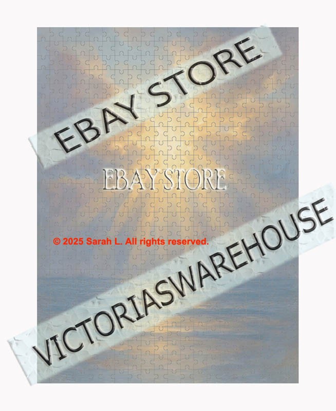 500 piece jigsaw puzzle Faith radiant cross hope theme