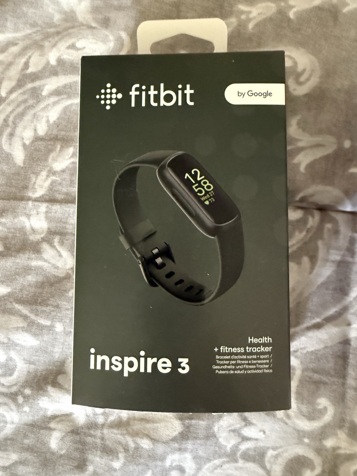 Fitbit Inspire 3 Activity Tracker Black Health & Fitness Wristband