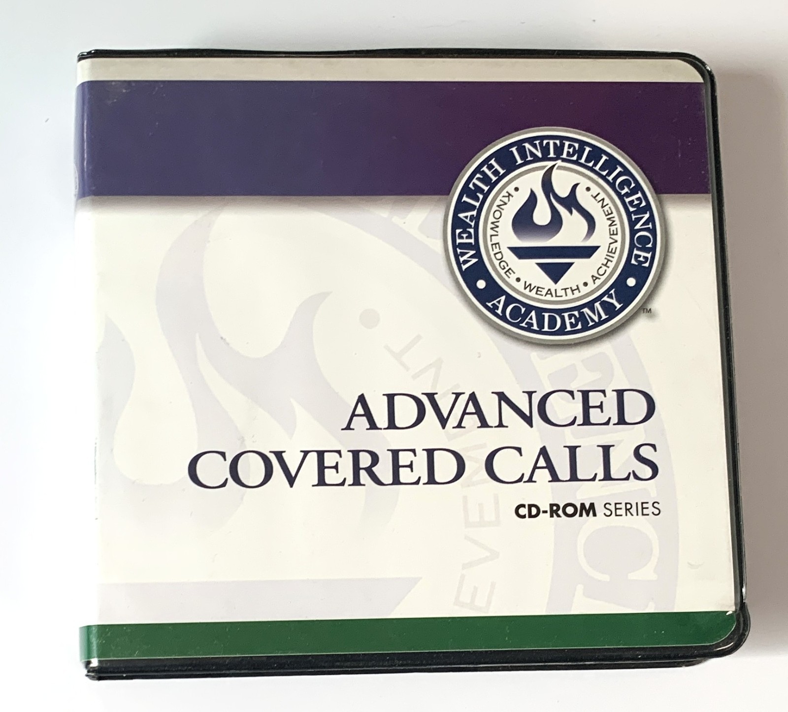 Advanced Covered Calls CD-ROM Series Wealth Intelligence Academy Stock Trading
