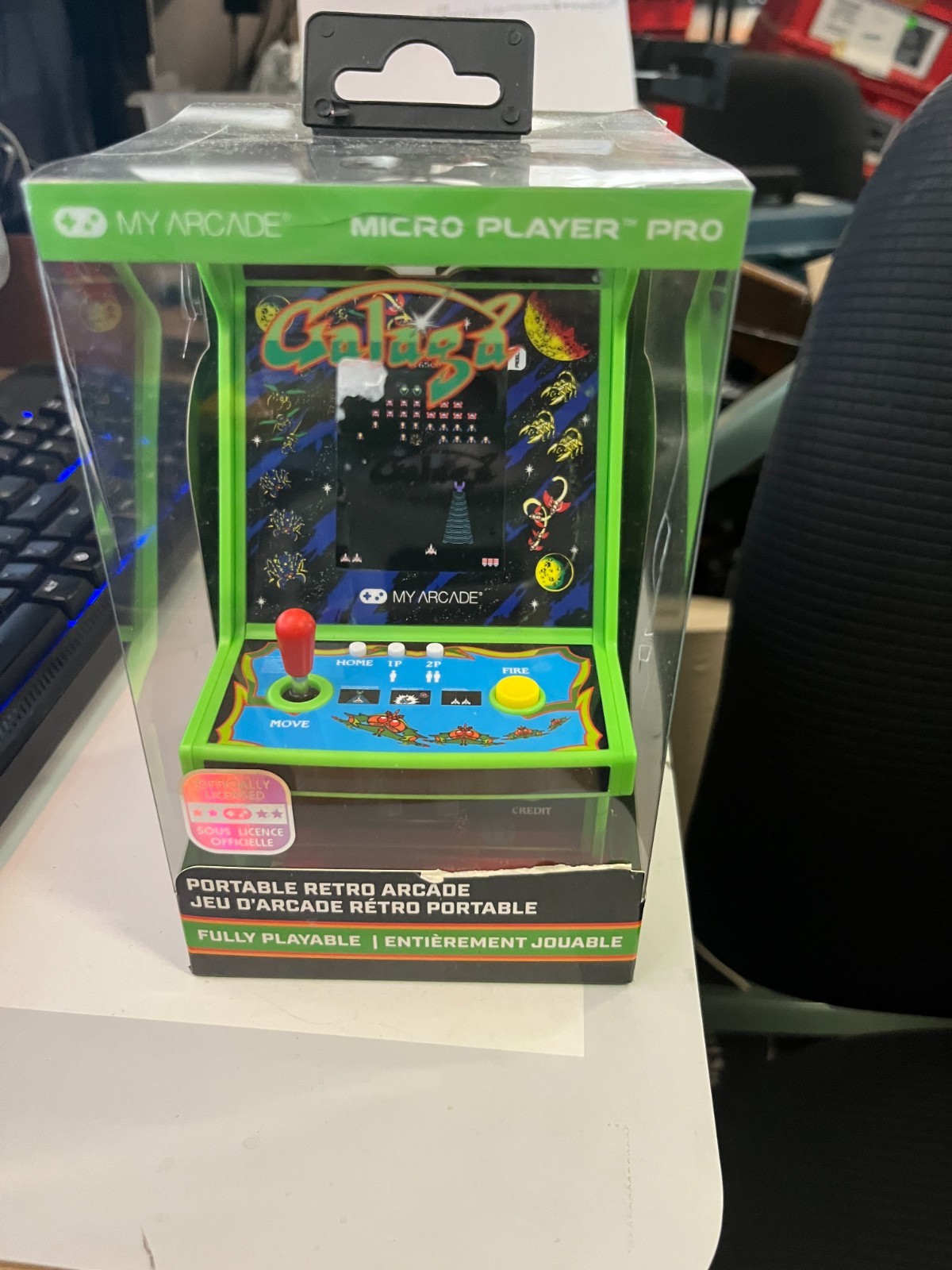 My Arcade Micro Player Pro Galaga/GALAXIAN Portable Arcade Game System