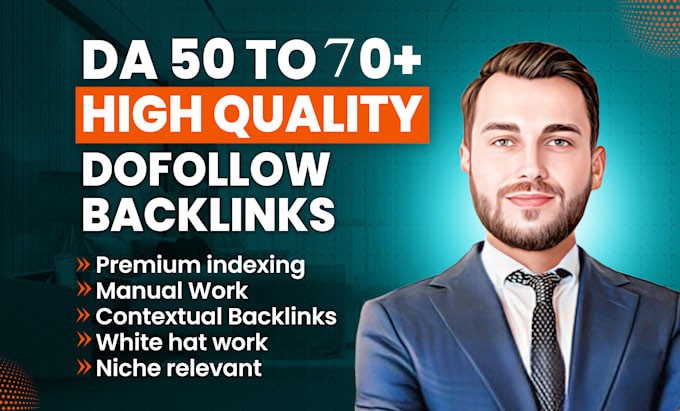 I will do white hat high quality contextual dofollow authority SEO backlinks