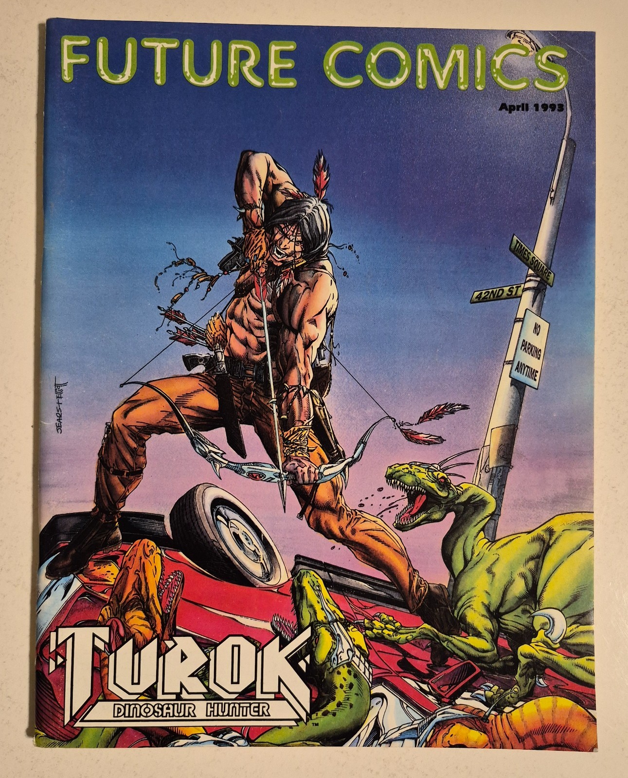 Future Comics Distribution Catalog (April 1993) FN Turok Cover