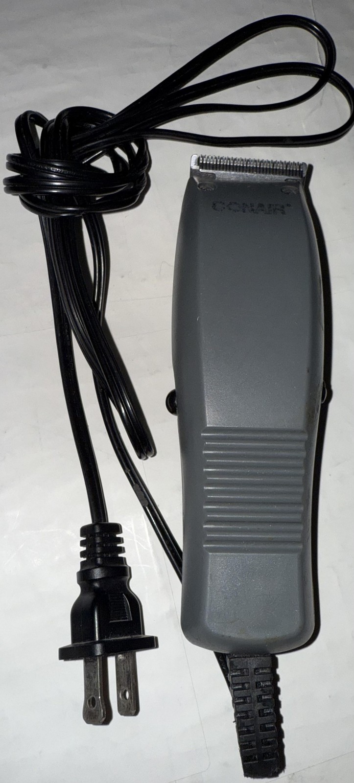 Conair Model HC90 Corded Hair Clipper Beard Trimmer Gray 120V Electric Grooming