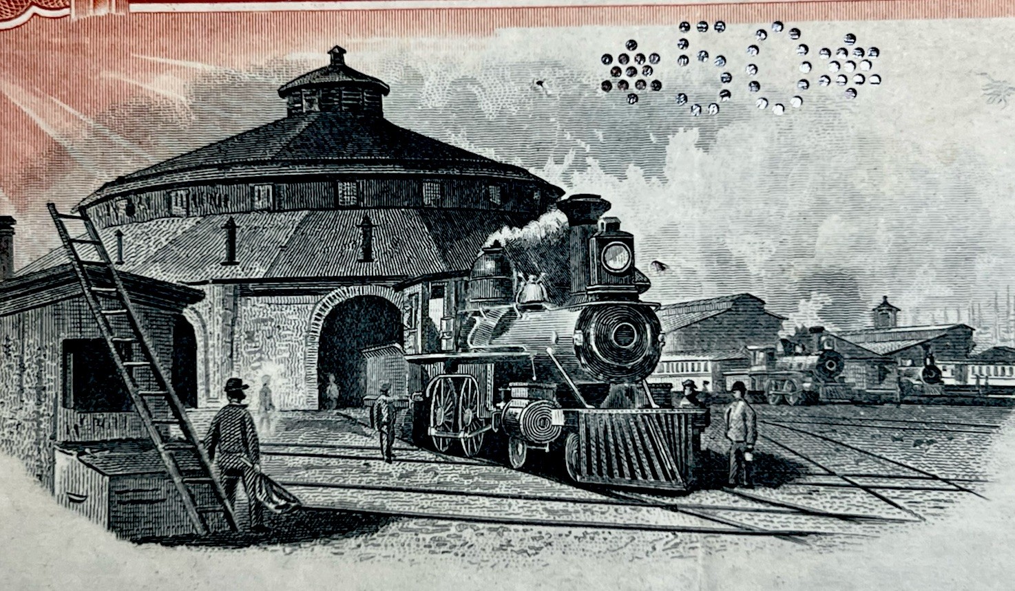 🚂 1905 Missouri Kansas & Texas Railway Stock Certificate 50 Shares 💰