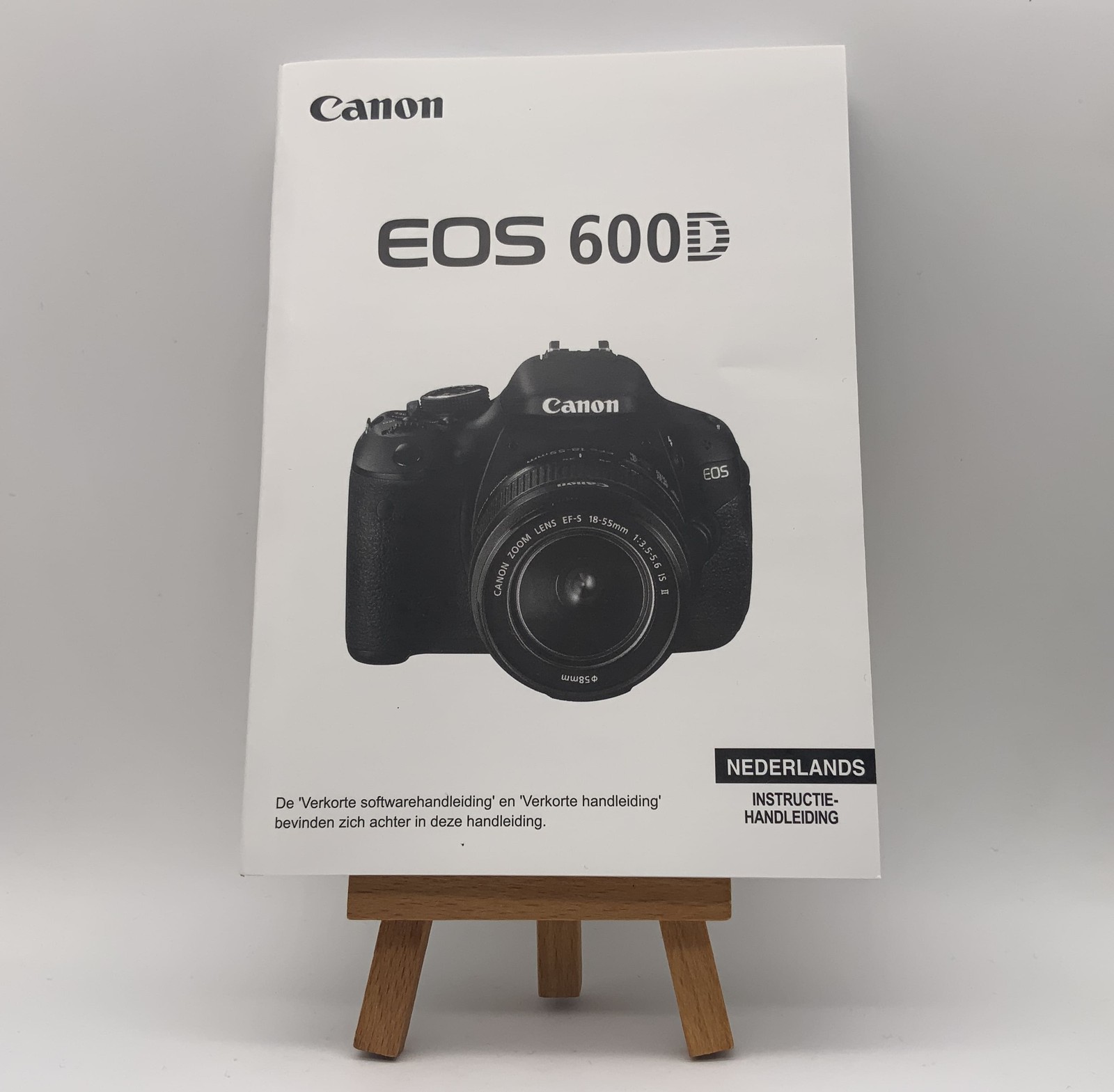 Canon EOS 600D User Manual Dutch