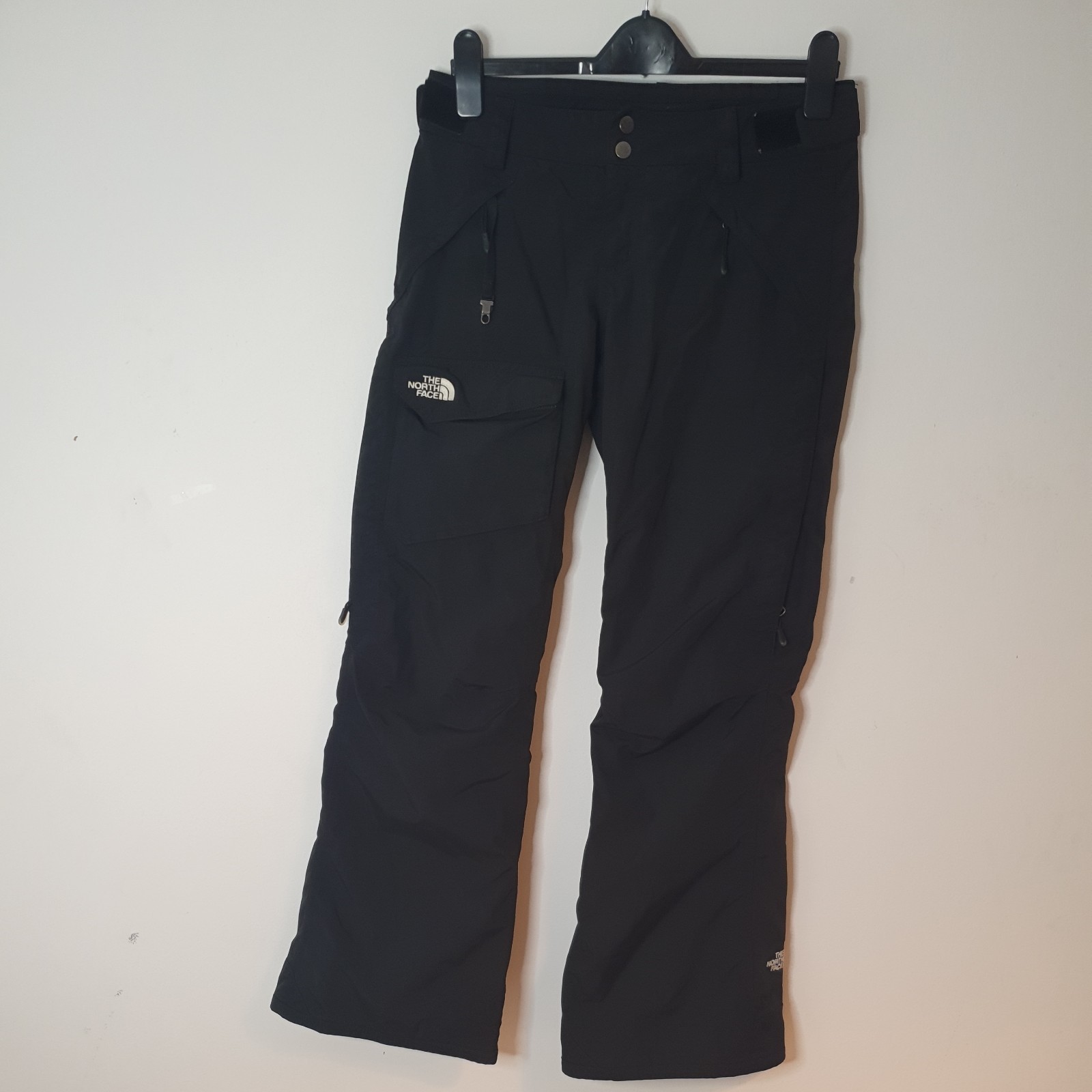 The North Face Ski Pants Womens Size Small Black Hyvent Waterproof Snow Walking 