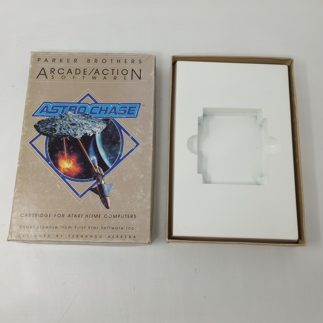 Astro Chase (Atari Home Computers) Box & Tray ONLY NO GAME