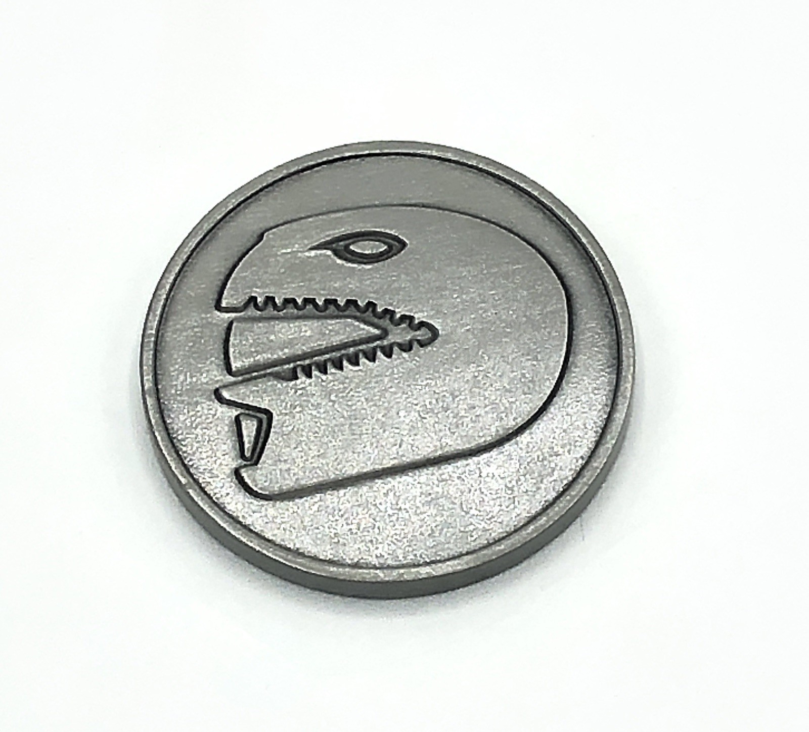 Power Morphicon 2010 Convention Exclusive Metal Coin - Red Ranger Dino Emblem