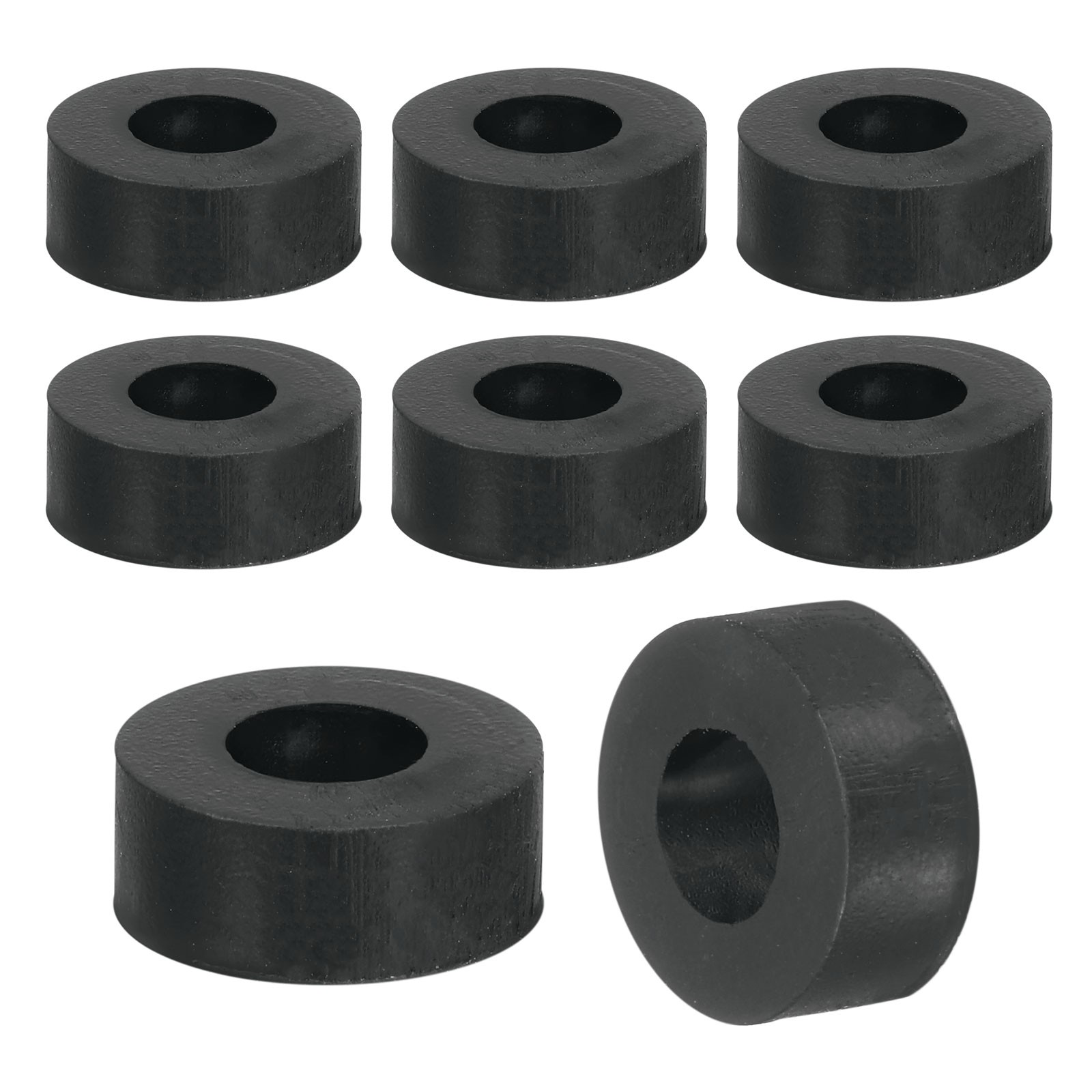 18Pcs Thick Rubber Spacer, 13/16 Inch OD x 3/8 Inch ID x 5/16 Inch Thickness