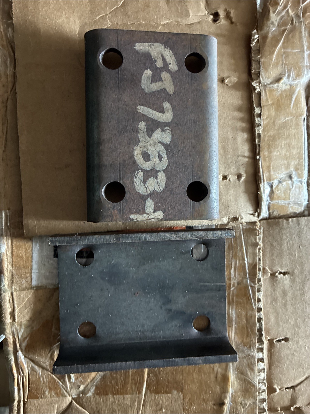 (QTY:2) Rotary Lift 4in.x3in. Metal Brackets For FJ7383-1
