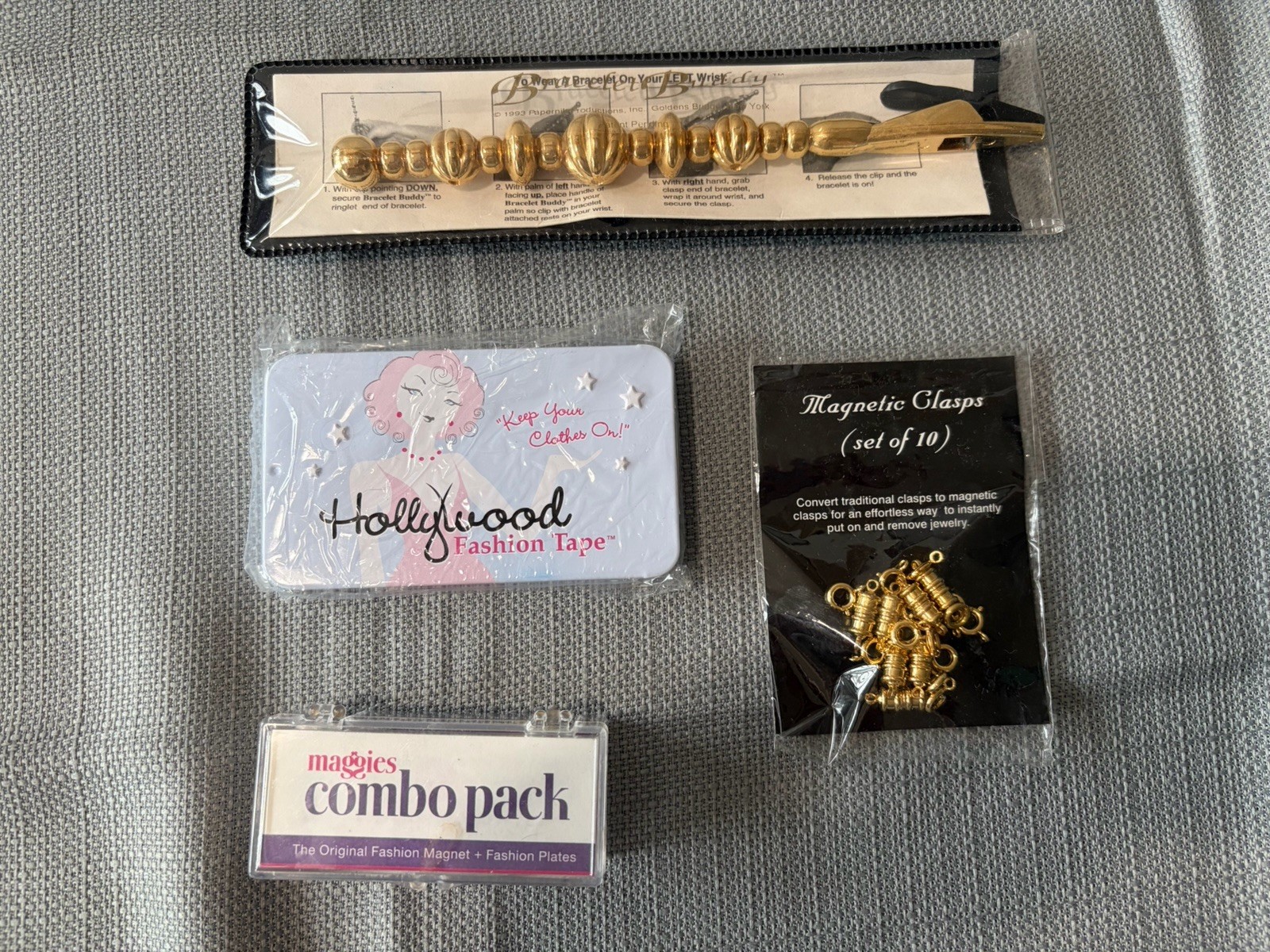 Bracelet Buddy and Fashion Tape Lot of 4
