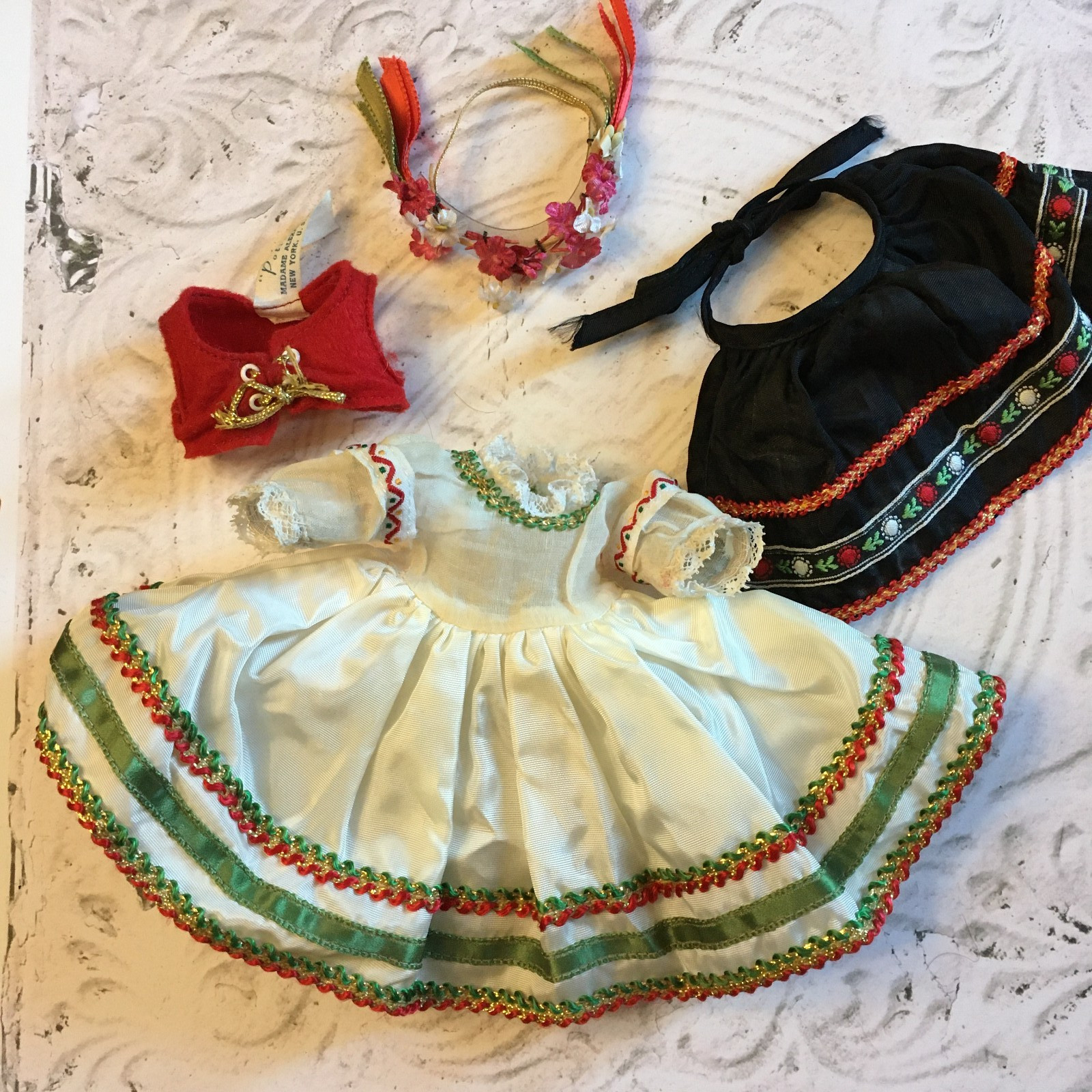 Vintage 1950's Dress set for your 8" Madame Alexander dolls
