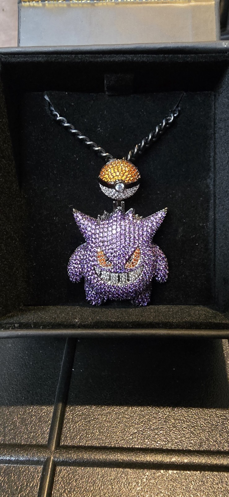 Pokemon X Ice King Gengar Necklace - IN HAND - 22 CM Chain Length BRAND NEW
