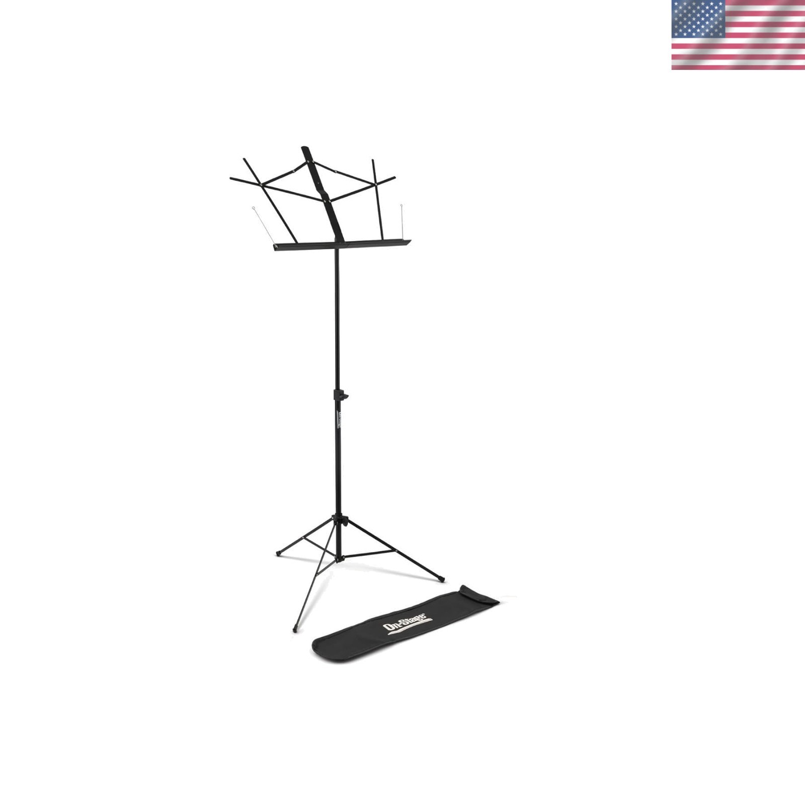 On-Stage Detachable Sheet Music Stand with Bag