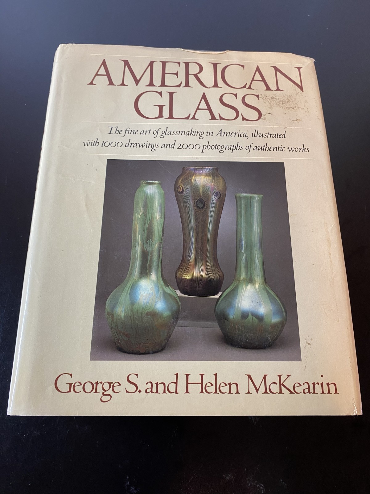 American Glass George S. & Helen McKearin 1989 Reprint HC/DJ (Acceptable)