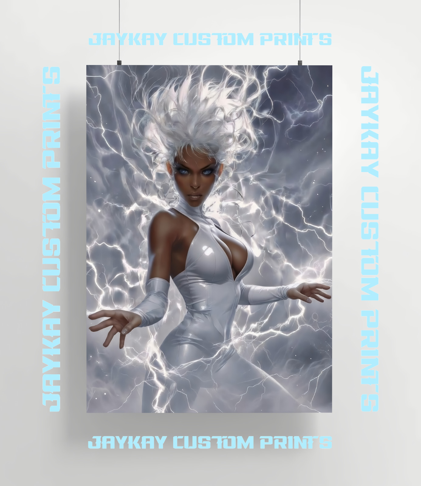 Storm X-men Marvel Comic Poster Print - No Frame