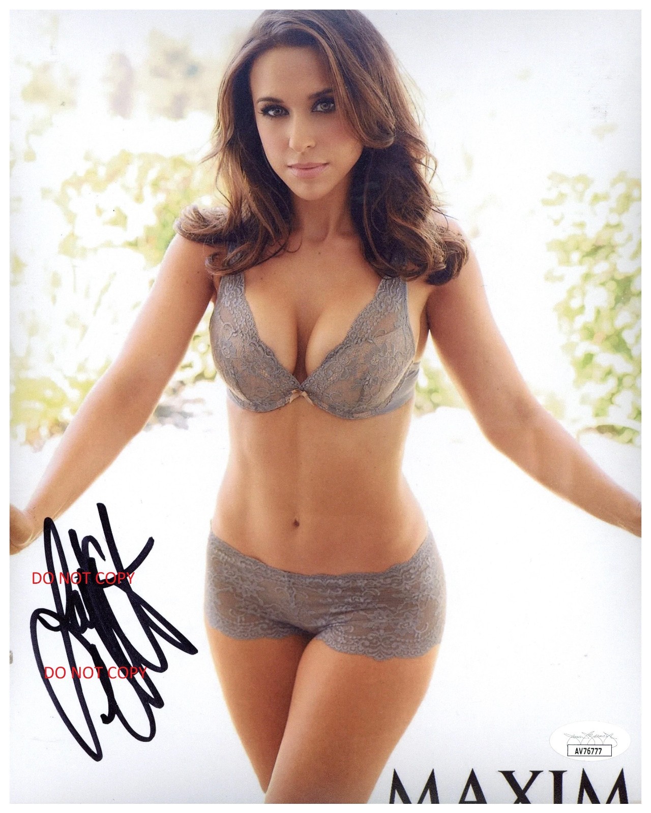 LACEY CHABERT Autographed Signed 8x10 Reprint Photo !!