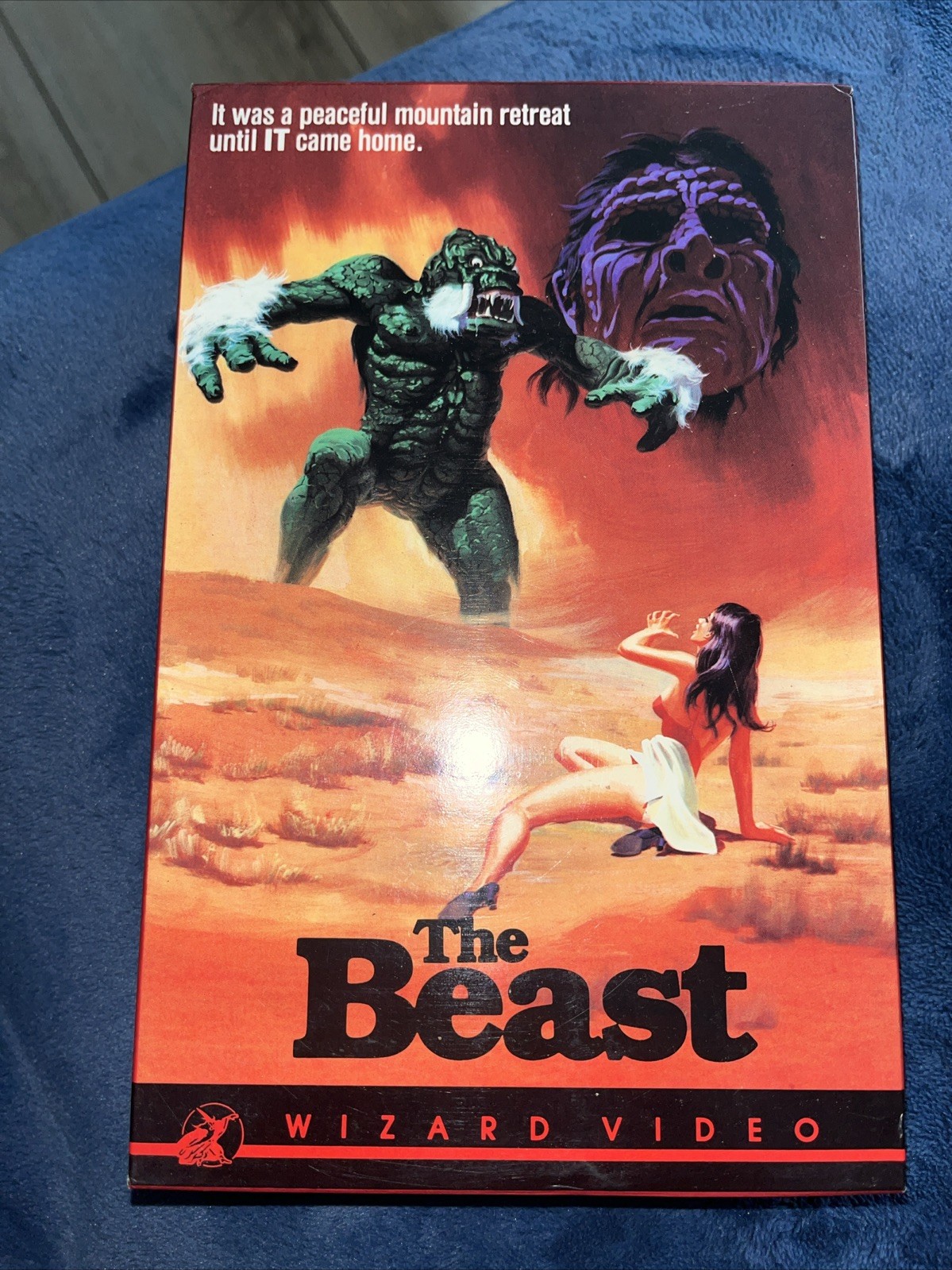 The Beast Wizard Video BETA-HORROR sci-fi cult RARE!