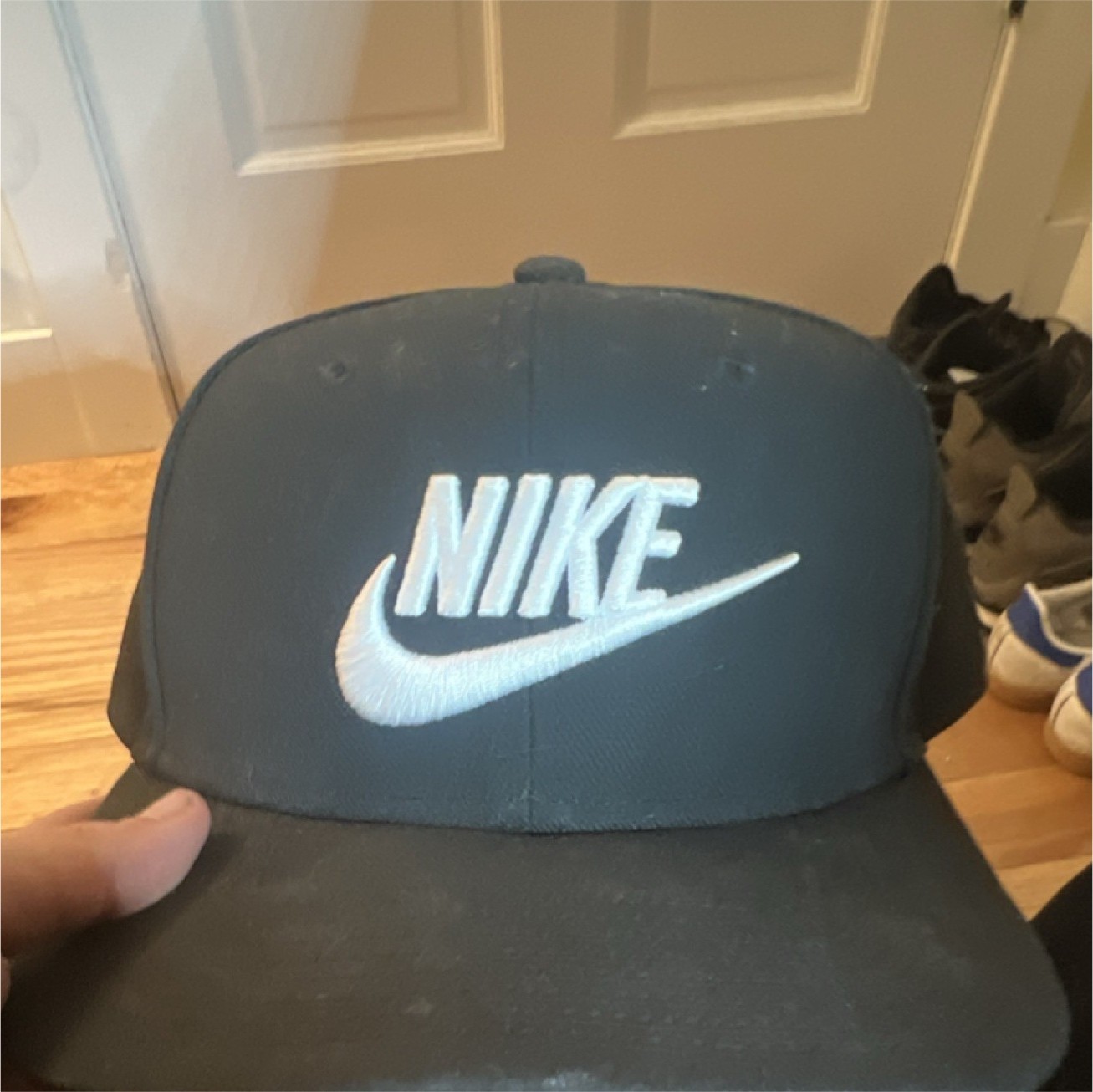 Nike Black Snapback Adjustable Baseball Cap Men Sports