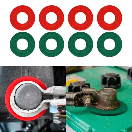 8PCS Battery Terminal Anti Corrosion Washers Fiber, Battery Terminal 