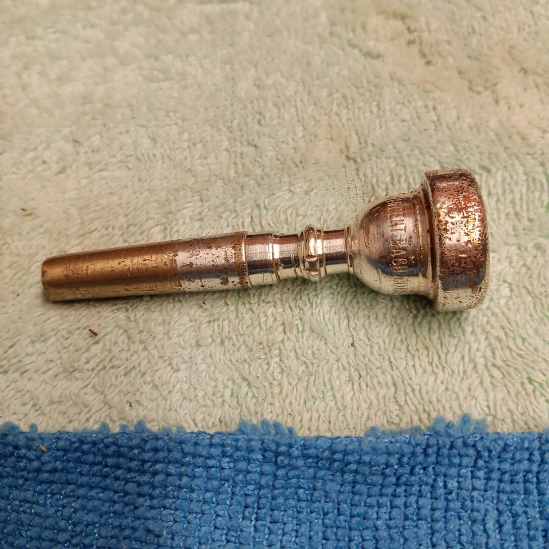 Trumpet Vincent Bach Corp  3 mouthpiece. Rare Vintage, Fair condition.