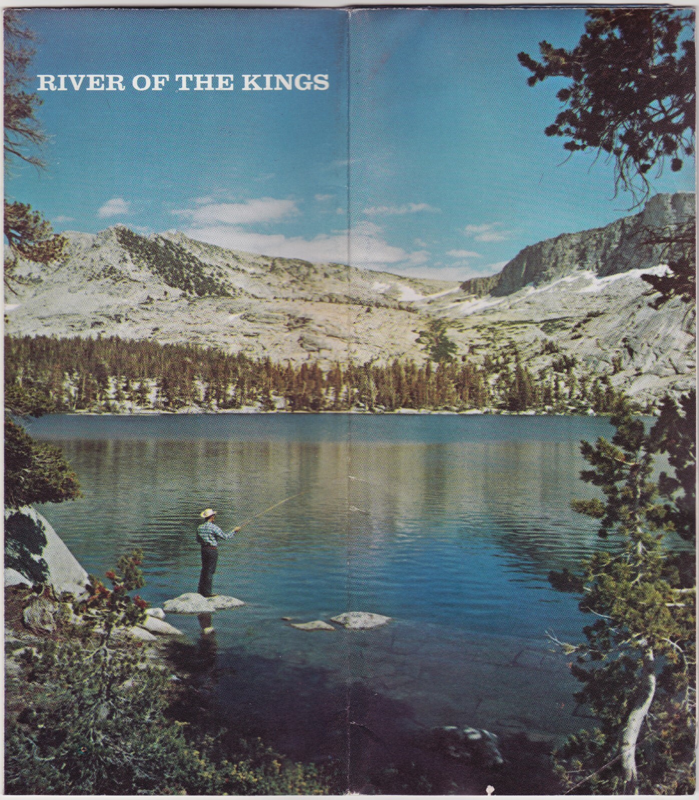 1970 Kings River Country Color Map Brochure