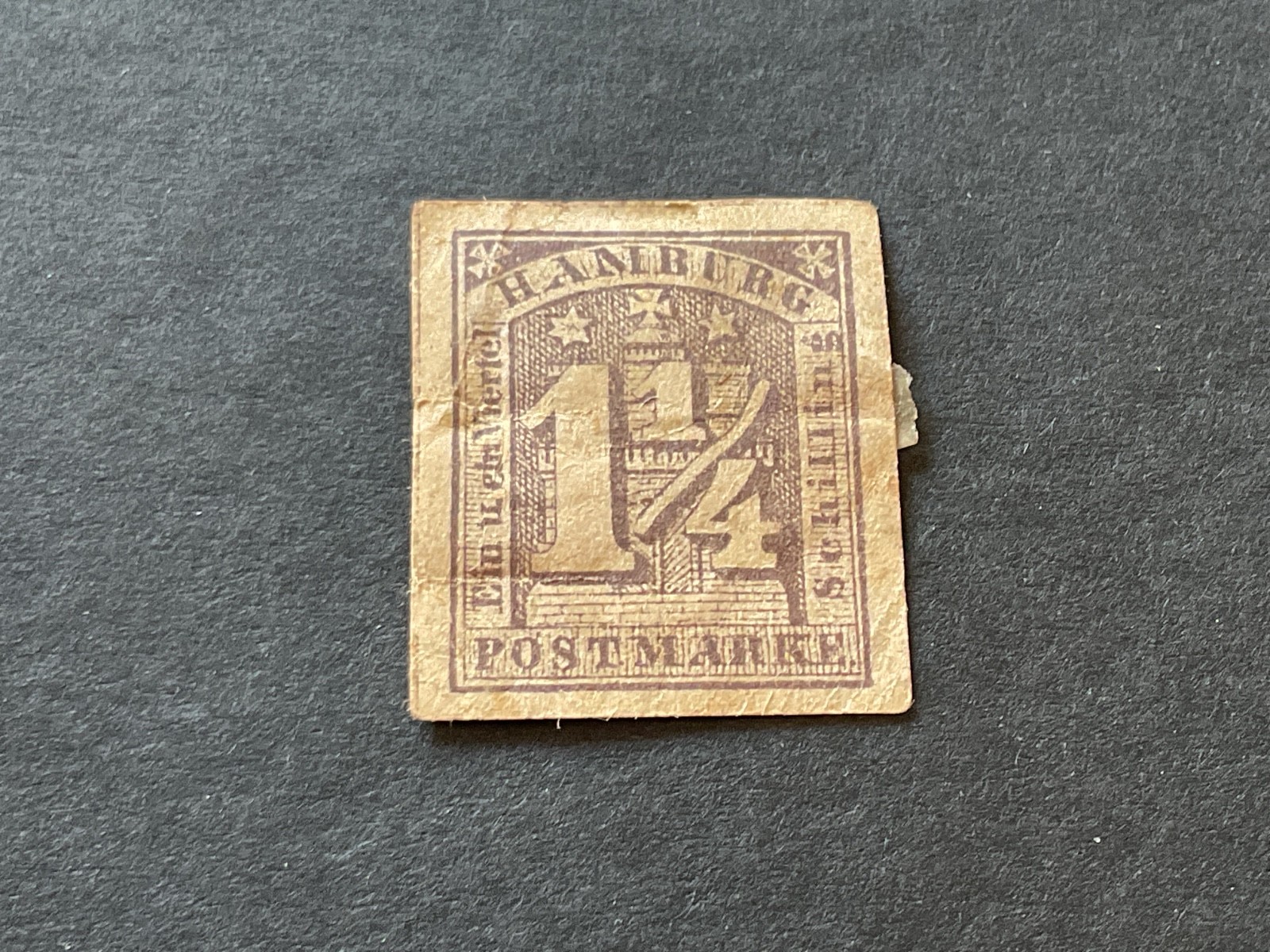 Germany Hamburg 1864  mounted mint or used stamp  B3464