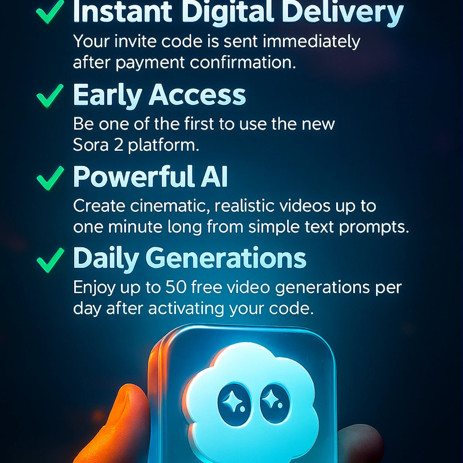 Sora 2 Open Ai  Invite Code - 24/7 ONE MINUTE DELIVERY QUICKEST GUARANTEED CODES