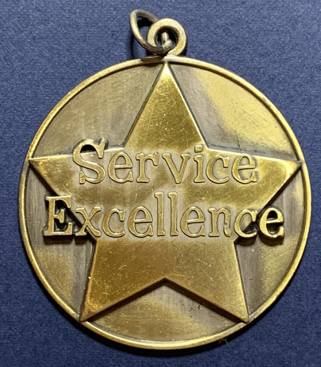  SERVICE EXCELLENT NECKLACE CHARM PENDANT FAITH 30 YEARS 2016