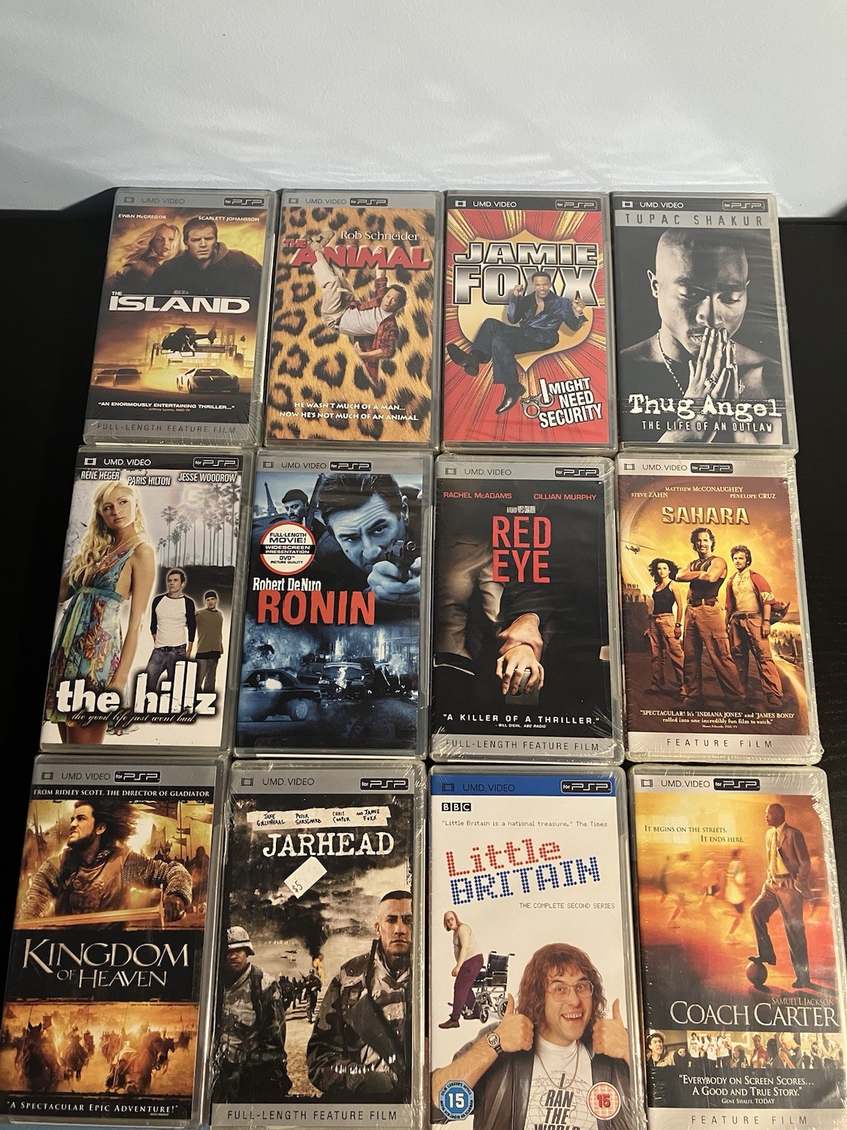 PSP umd movie lot 12 Brand New Factory Sealed