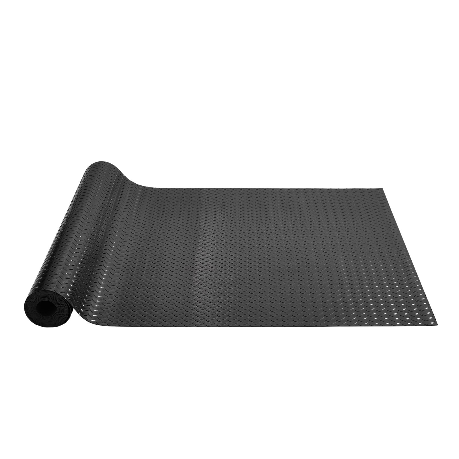 Garage Floor Mat,177.17x43.31 inch PVC Garage Flooring Roll,Non-slip Diamond Tex